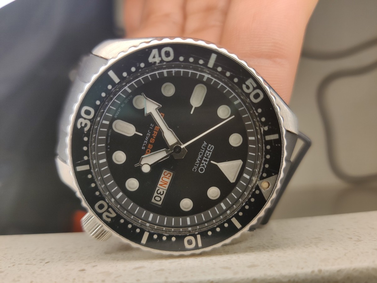 Seiko SKX007J Japan Version w/ Vulcanized Rubber Strap Seiko SKX007J Japan Version w/ Vulcanized Rubber Strap