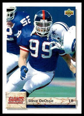 1992 Upper Deck Steve DeOssie New York Giants #479