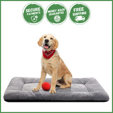 ULTRA SOFT DOG CRATE PAD Non Slip Washable Sleeping Bed Medium Large Pet 36 Inch