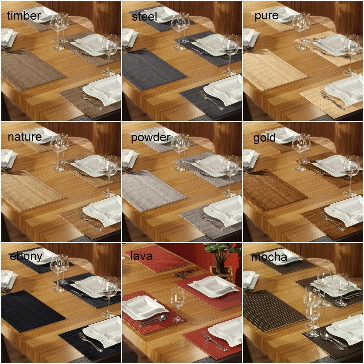 Tischsets aus Bambus online kaufen | eBay.de