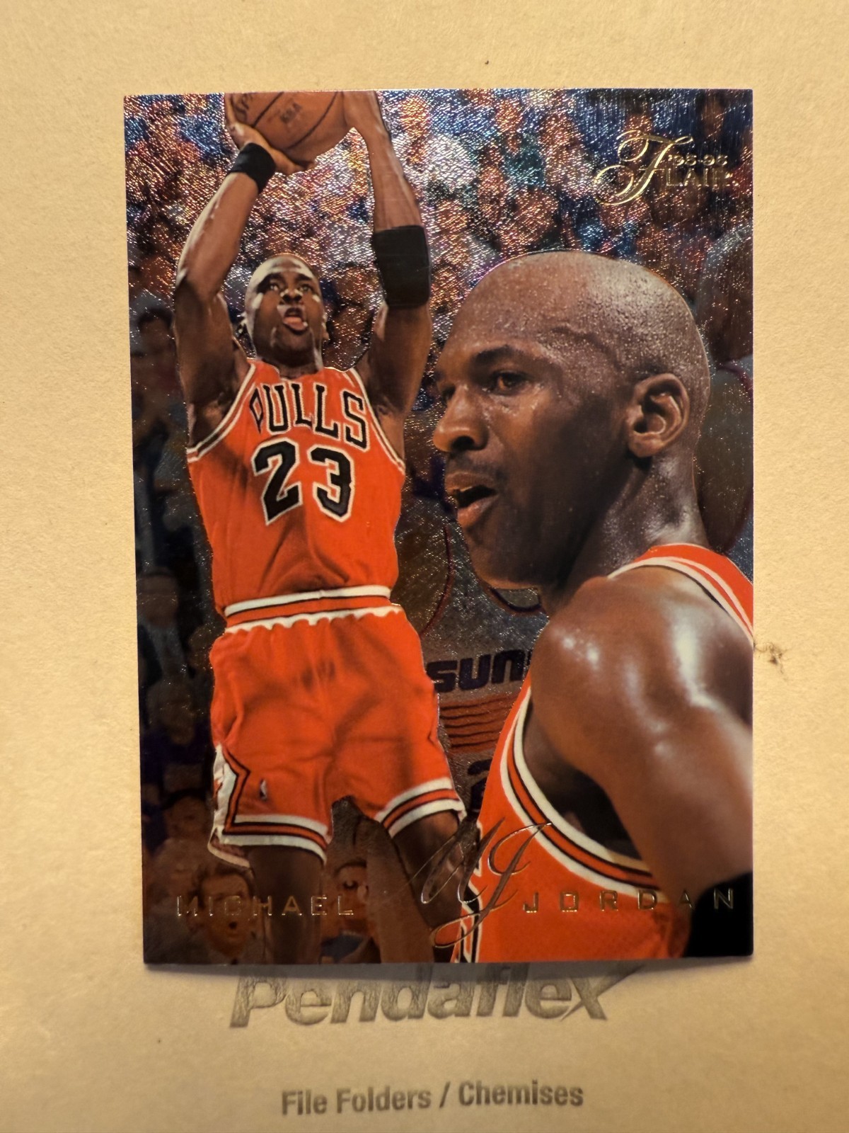1995-96 Flair - Michael Jordan #15
