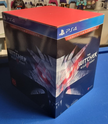 PS4 The Witcher 3 Collectors Edition mit Gwint Spiel u. Stoffkarte aus XBox CE