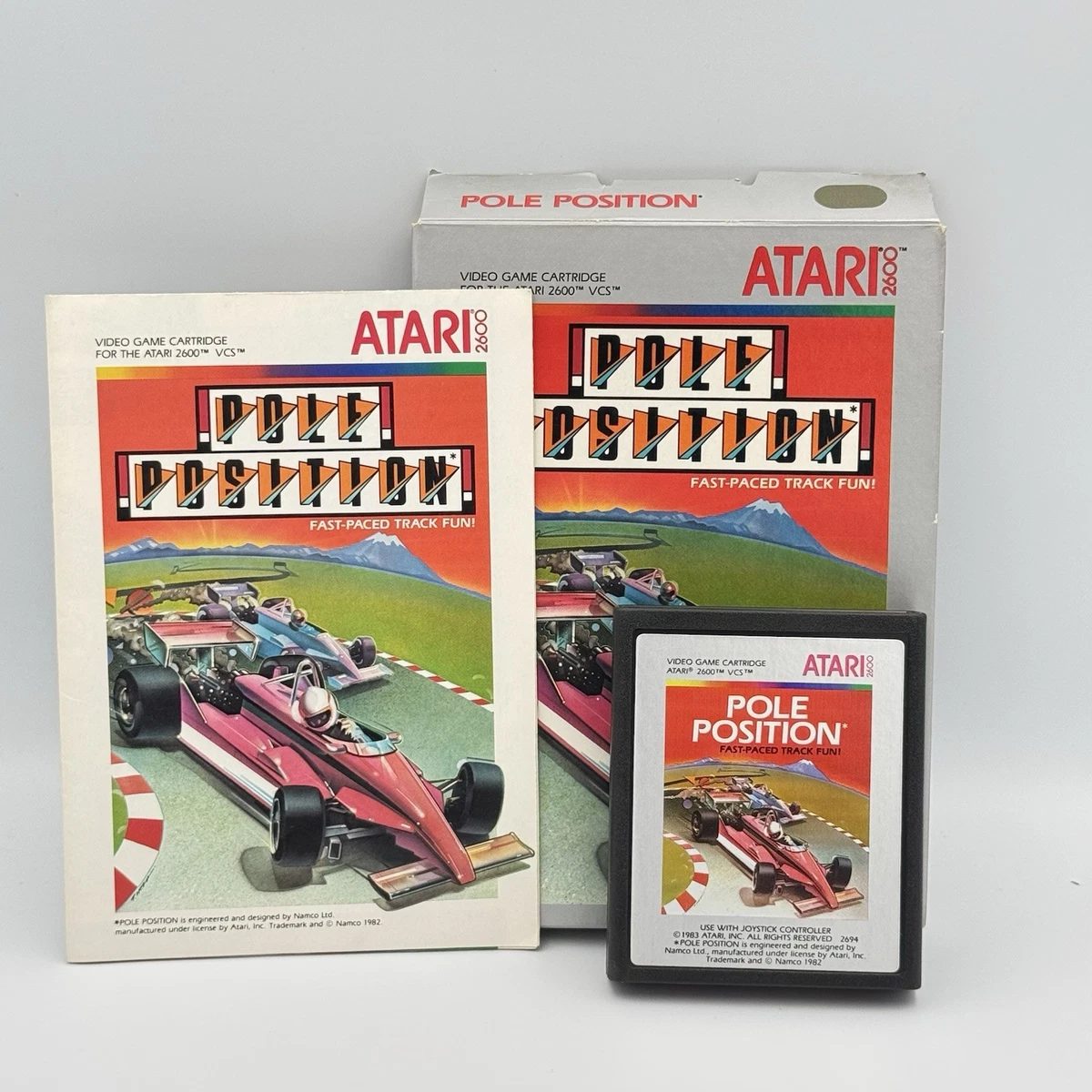Atari 2600 Video Games Racing Pole Position for sale | eBay