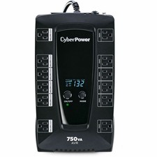 CyberPower Intelligent LCD 750VA / 450W Simulated Sine Wave Line-Interactive UPS