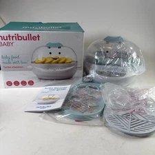 NutriBullet Baby Turbo Steamer Steam Defrost Sterilize BPA Free New in Box