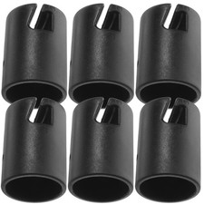 6 Pcs Trampoline Supply Plum Spare Parts Pole Covers Replacement Springs