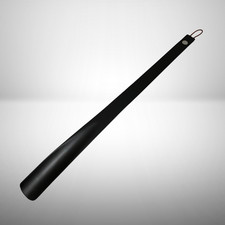 Authentic HERMES Shoehorn Shoe Horn Brown Home Design Strap 50cm/19.6in