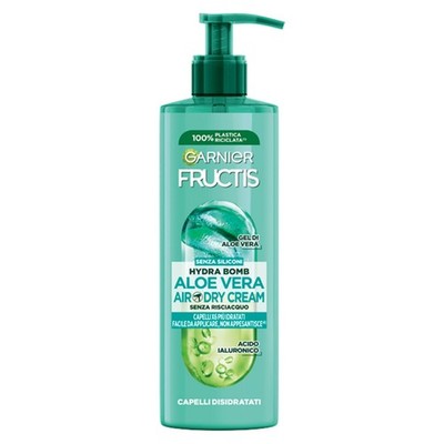 Garnier Fructis Aloe Hydra Bomb Air Dry Leave-in Cream, 400 400 ml, Vera 