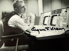 Gene KRANTZ (1933) original sign. NASA Apollo 11 photo  RARE / AUTOGRAPH
