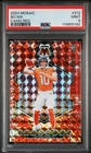 2024 Panini Mosaic - Bo Nix #312 Mosaic Prizm Camo Red Rookie RC MINT PSA 9