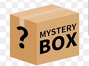 Coin Tubes Different Sizes Mystery Box 7x7x6 (2lbs)