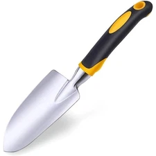 Heavy Duty Aluminum Garden Trowel Hand Shovel with Ergonomic Handle for Digging