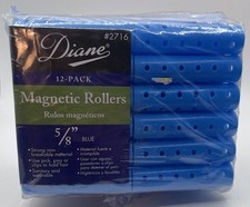 Diane 2716 Magentic 5/8    Hair Rollers 4-12 packs. 48 Rollers