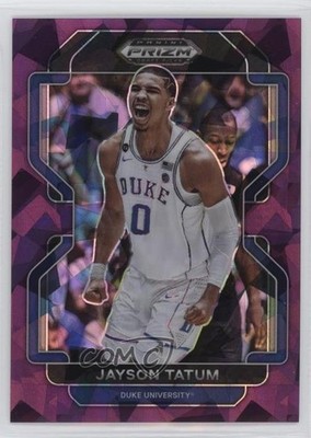 2022-23 Panini Prizm Draft Picks Purple Ice Prizm 134/149 Jayson Tatum #23 g2u