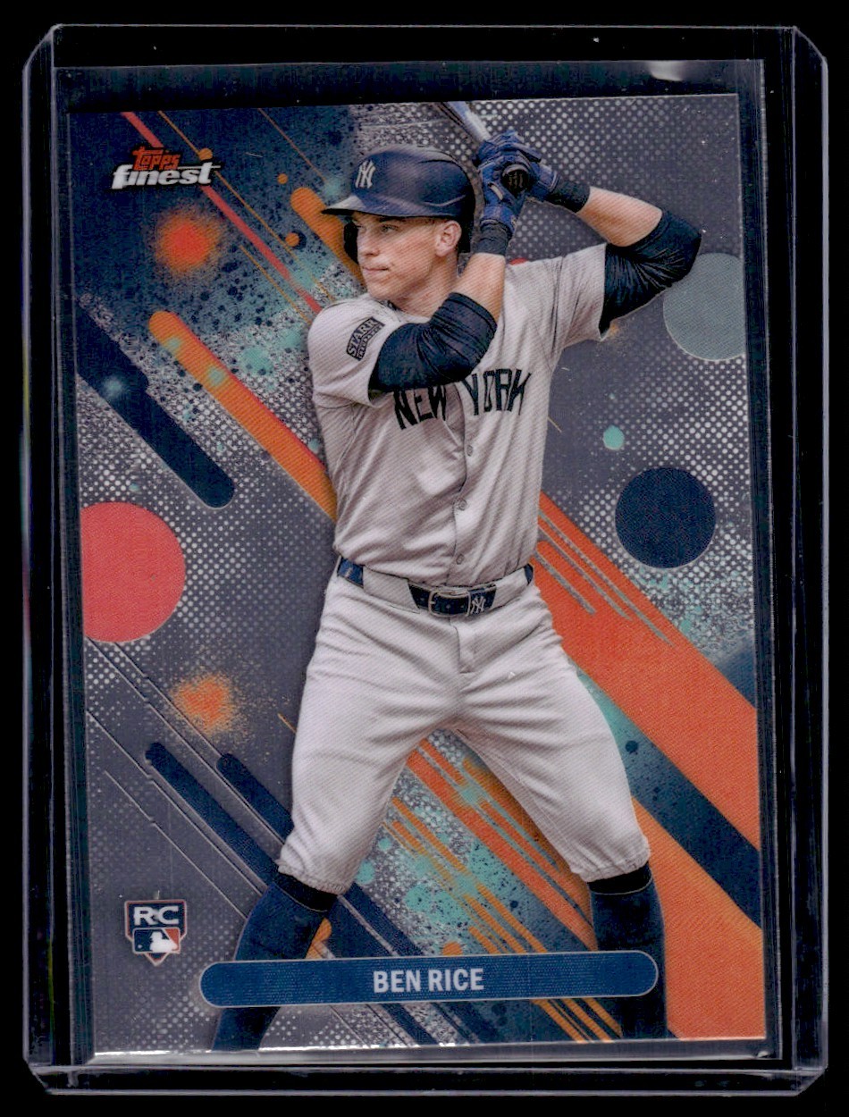 2025 Finest Ben Rice RC New York Yankees #48