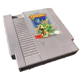 Vintage Nintendo NES CASTLEVANIA Video Game With Sleeve No Manual Untested 