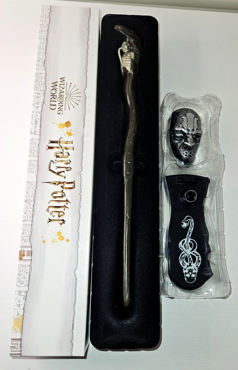 Harry potter death eater mystery wizard wand, series wizarding world