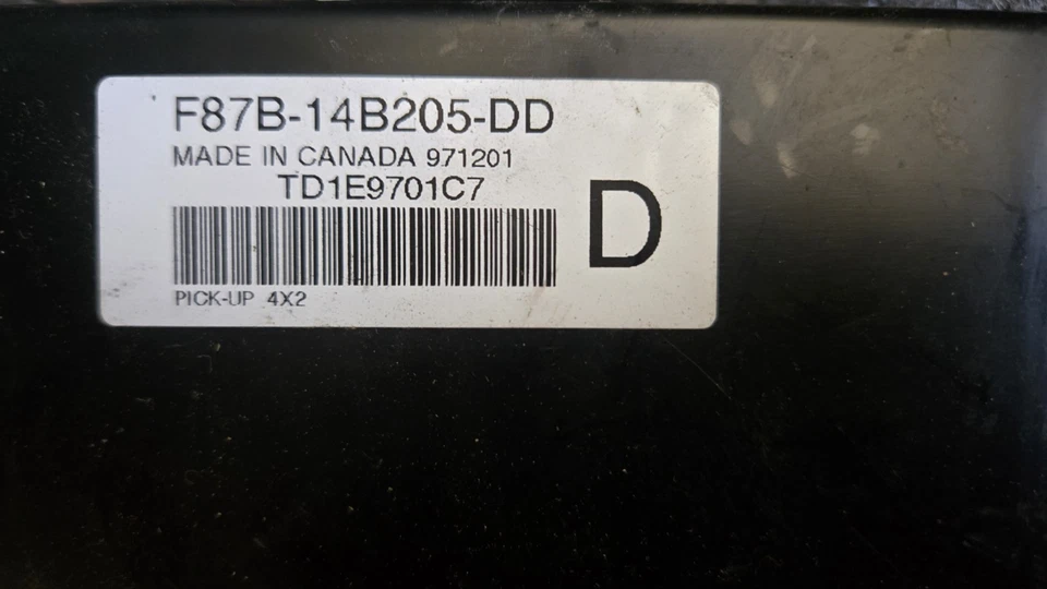 1998 Ford Ranger XLT 4X2 BCM Gem módulo multifuncional F87B-14B205-DD - Imagem 2 de 2