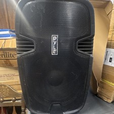 Pyle PA Speaker Black w/ Wireless Microphone, FM Band, 6.35mm Input