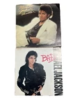 Michael Jackson Bad And Thriller Lp Vinyl Lot 12” 33RPM
