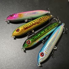 Lure set, 4 pencils, saltwater, black porgy, sea bass, sea fishing