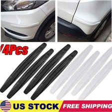 4pcs Car Bumper Protector Strip Guard Corner Protection Strips Scratch Protector