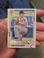 2021 Bowman Draft #BD-36 Shane Panzini  Kansas City Royals