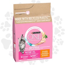 Purina ONE Junior Kitten Chicken & Whole Grains Dry Cat Food 2.8kg 8.55 per kilo