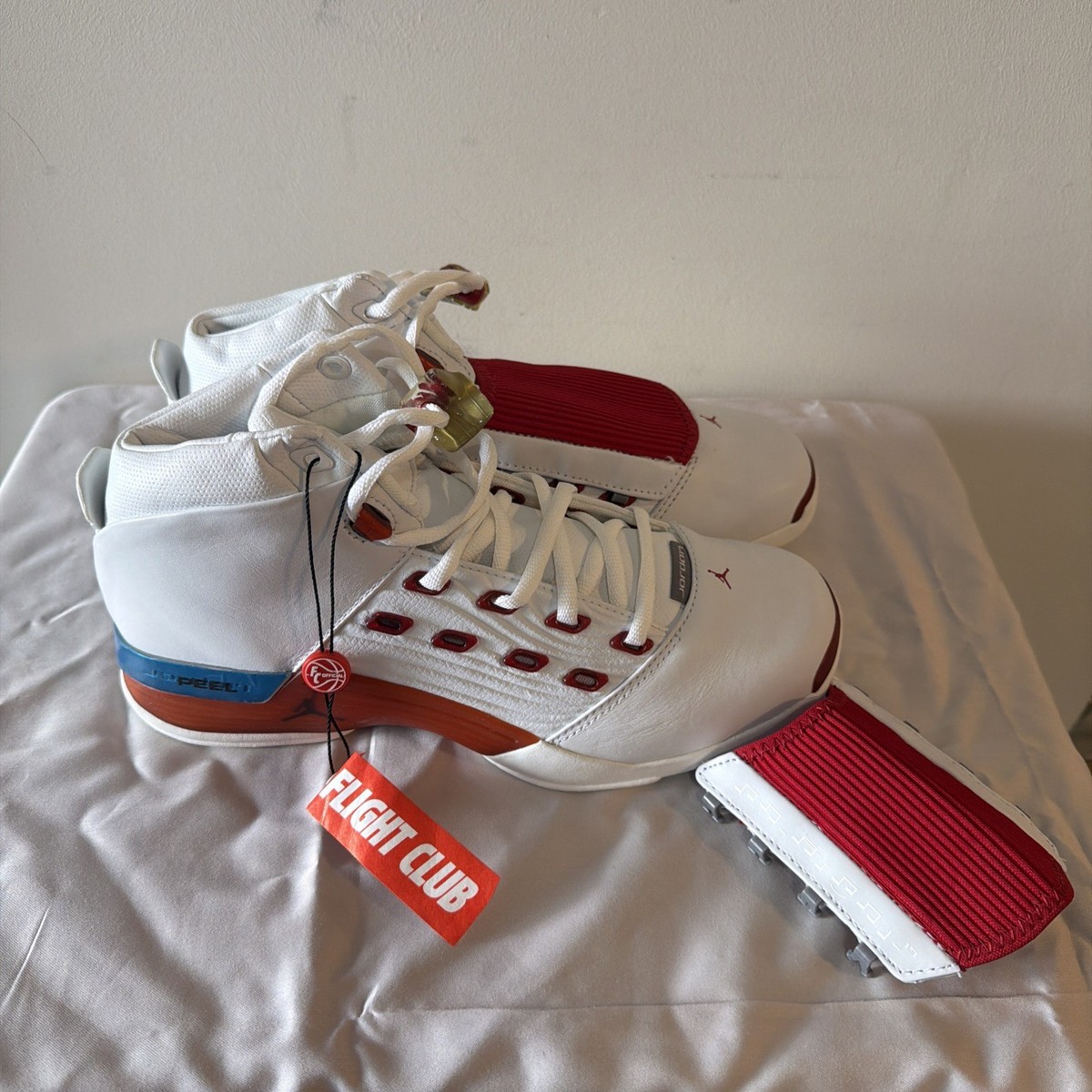 Jordan Shoes Air Jordan 17 White Red Size Air Jordan 17 OG Varsity