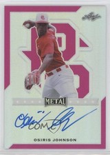 2017 Leaf Perfect Game All-American Classic /20 Osiris Johnson #BA-OJ1 Auto 2l7