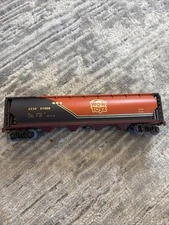 Wow Toyz ATSF 31668 Red & Black Train Hopper Car Model 6" Plastic For Collectors