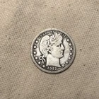 1912-s Barber Quarter Fine QA