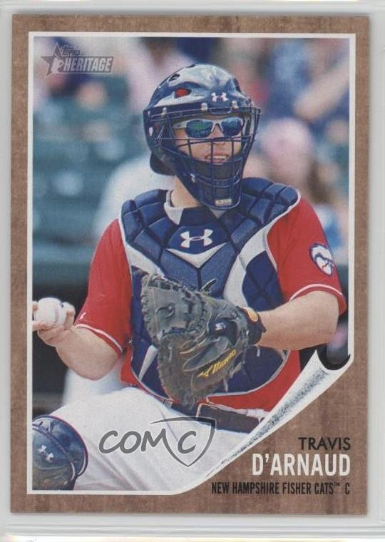 2011 Topps Heritage Minor League Edition Travis d'Arnaud #9