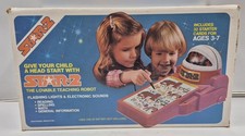 VINTAGE STAR-2 THE LOVABLE TEACHING ROBOT WITH ORIGINAL BOX AND CARDS VERY CLEAN