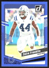 6281K 2023 Donruss #132 Zaire Franklin Press Proof Blue