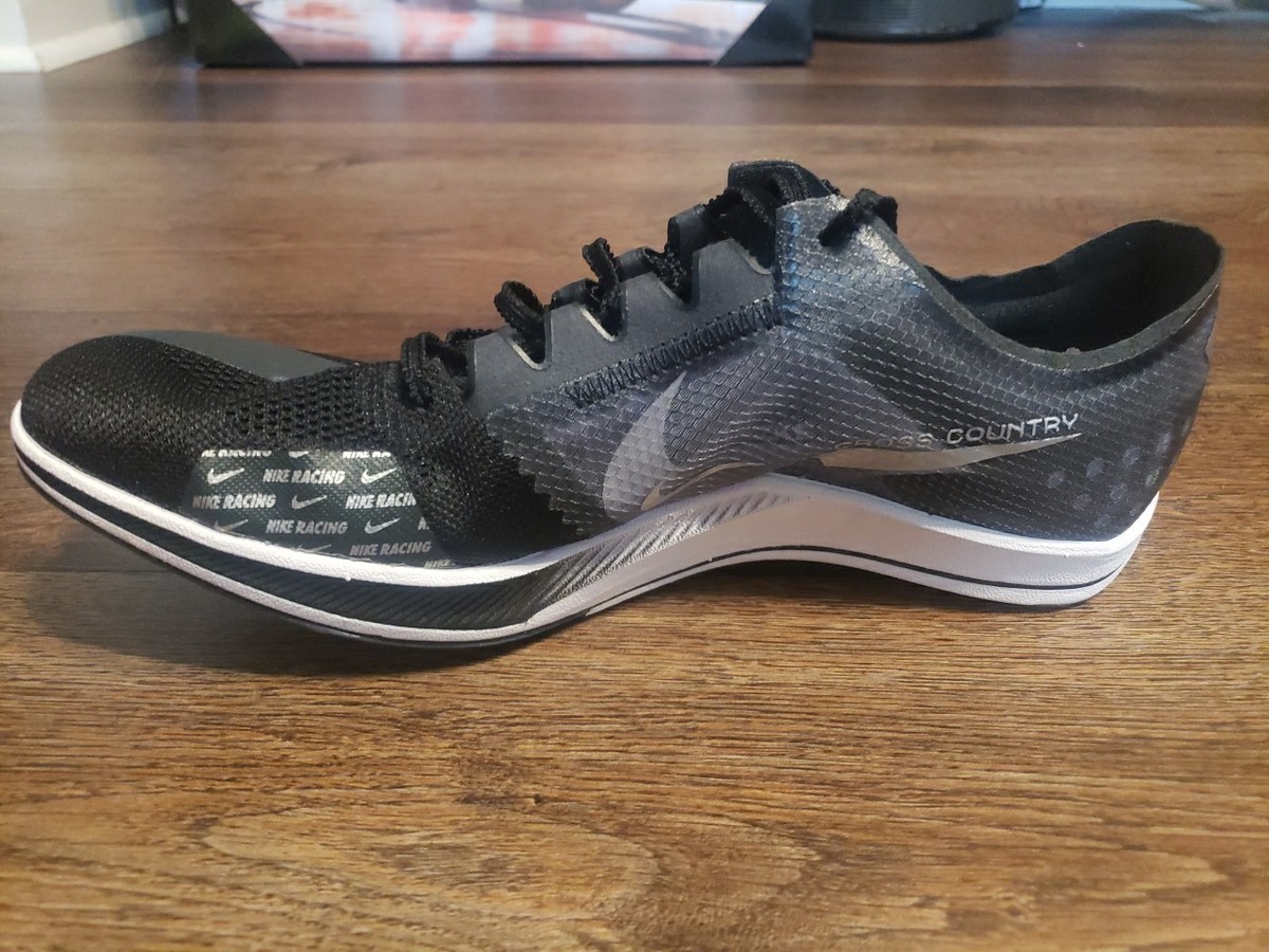 Sz 14 Nike Men ZoomX Dragonfly XC Cross Country Spikes Black