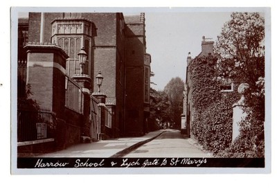 Middlesex. Eggenschule & Lychentor nach St. Marien. R/P.