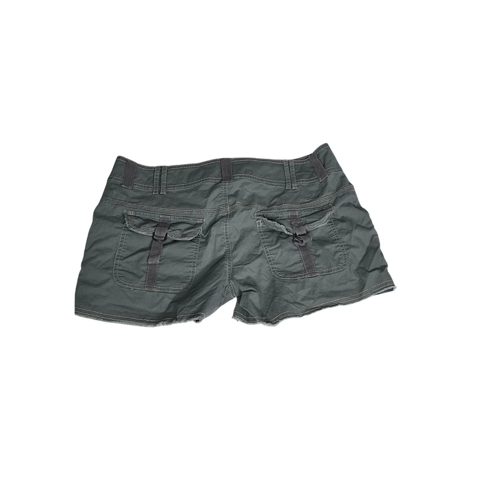 American Rag womens size 9 shorts olive green distressed outdoors, hiking - Image 2 of 4