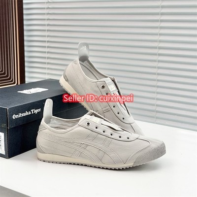 2026 Onitsuka Tiger MEXICO 66 SD PARATY Slip-On 1183C408-020 Wood Grain Gray