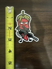 Badger Ordnance Hot Tactical Pepper Rifle Ar-15 Vinyl Decal Sticker Shot Show