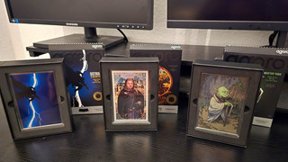 Agoro 5g Silberkarten Lot(3) "Tier 1" aus Blind Box Batman Yoda Boromir