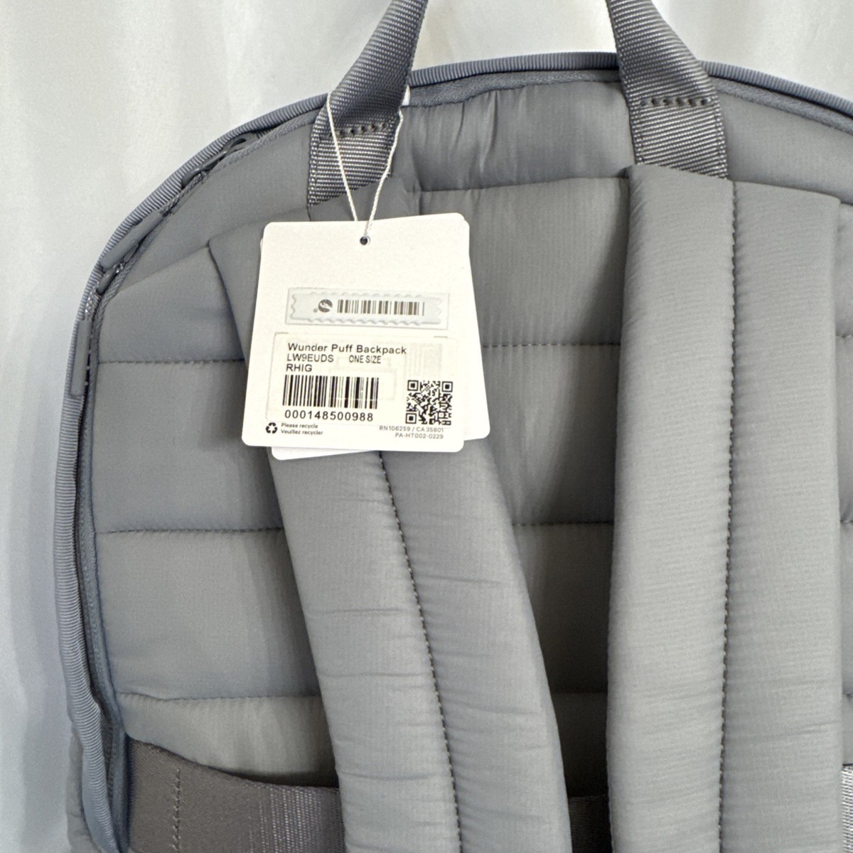 Lululemon Wunder Puff Backpack 20L
Rhino Grey Lululemon Wunder Puff Backpack 20L Rhino Grey | Mercari main image 4