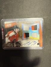2012 Panini Prime Rookies Auto Relic /50 Matt Read Flyers 