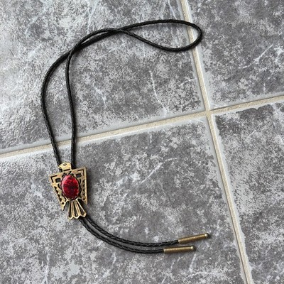 Western Bolo Tie (Cowboy-Krawatte) Thunderbird Vintage