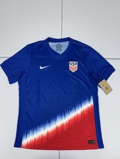 Nike Dri Fit Soccer Jersey USMNT USA 2024/25 Away Blue FJ4277-417 Pick Size $95