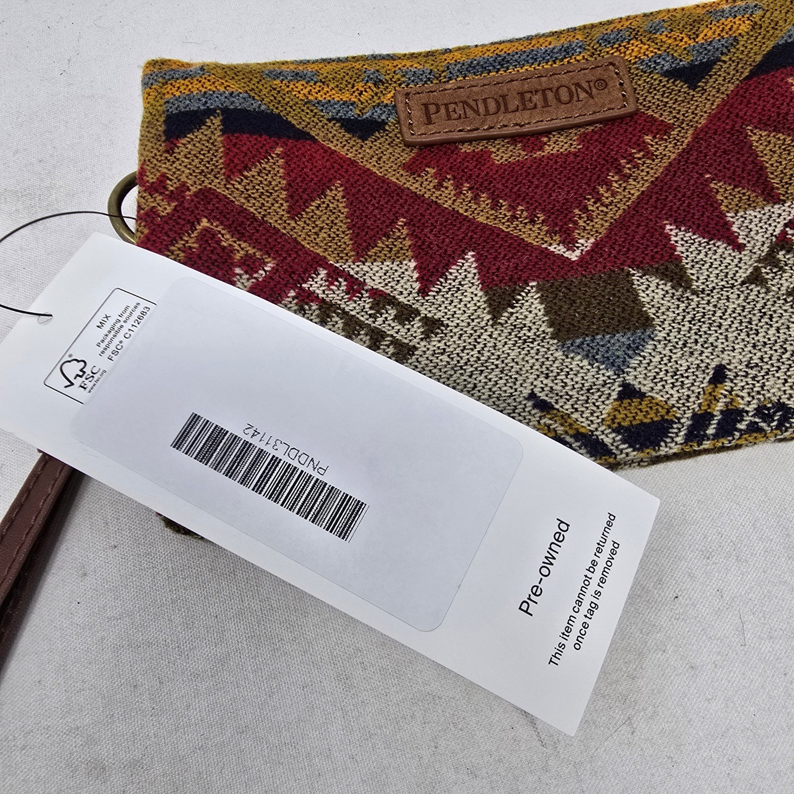 Pendleton Wristlet three pocket keeper Pouch Wome… - image 2