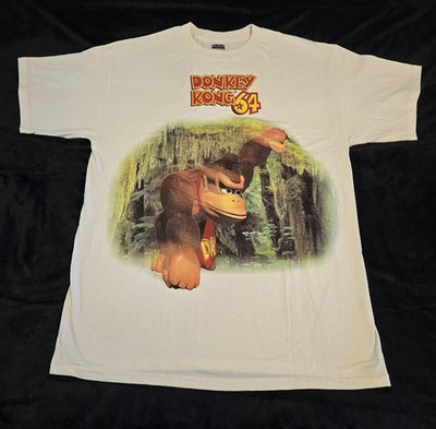 Authentic Vtg Donkey Kong 64 Promotional Tee XL '90s RARE Tultex