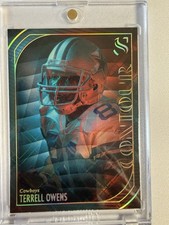 2025 Panini Silhouette Contour Terrell Owens #19 Dallas Cowboys NFL Insert