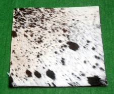 100% NEW COWHIDE LEATHER CUSHION COVER RUG COW HIDE HAIR ON CUSHION SA-413
