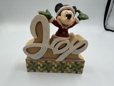 Disney Traditions Mickey Mouse Joy Figure Christmas Figurine 